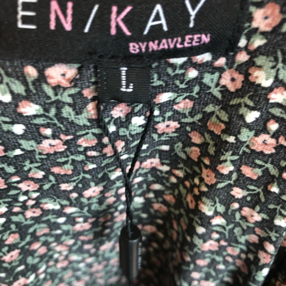 NWT Floral TUNIC Mini Dress EN/KAY - Picture 11 of 12